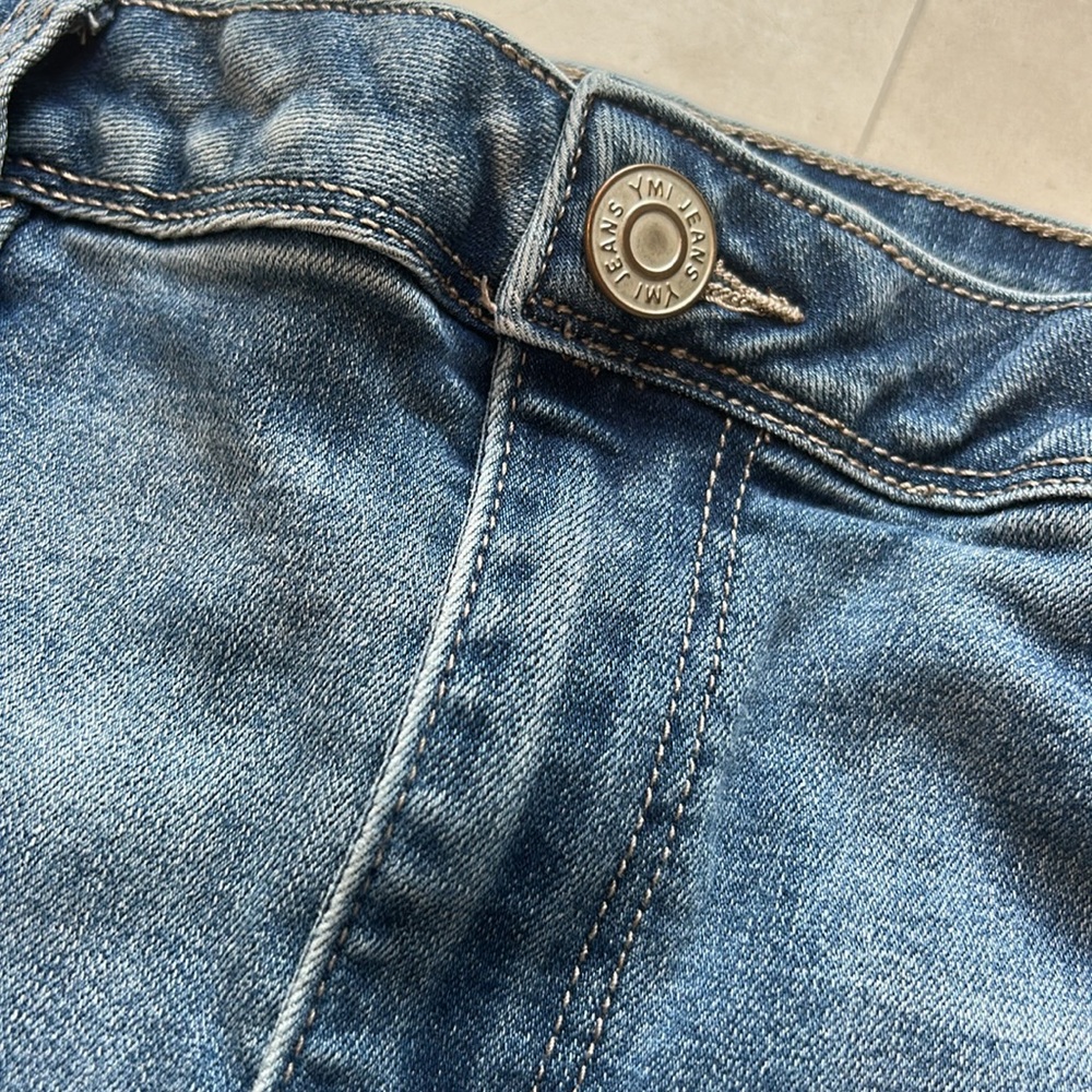 YMI Light Blue Denim Skirt - Picture 3 of 5